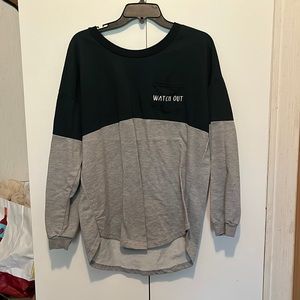 Watch Out Long sleeved top